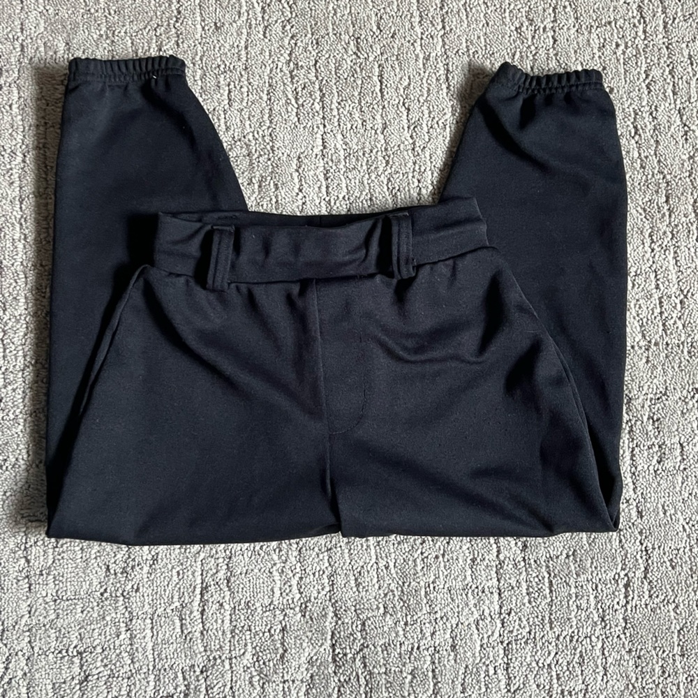 Easton black softball pants size Youth Medium